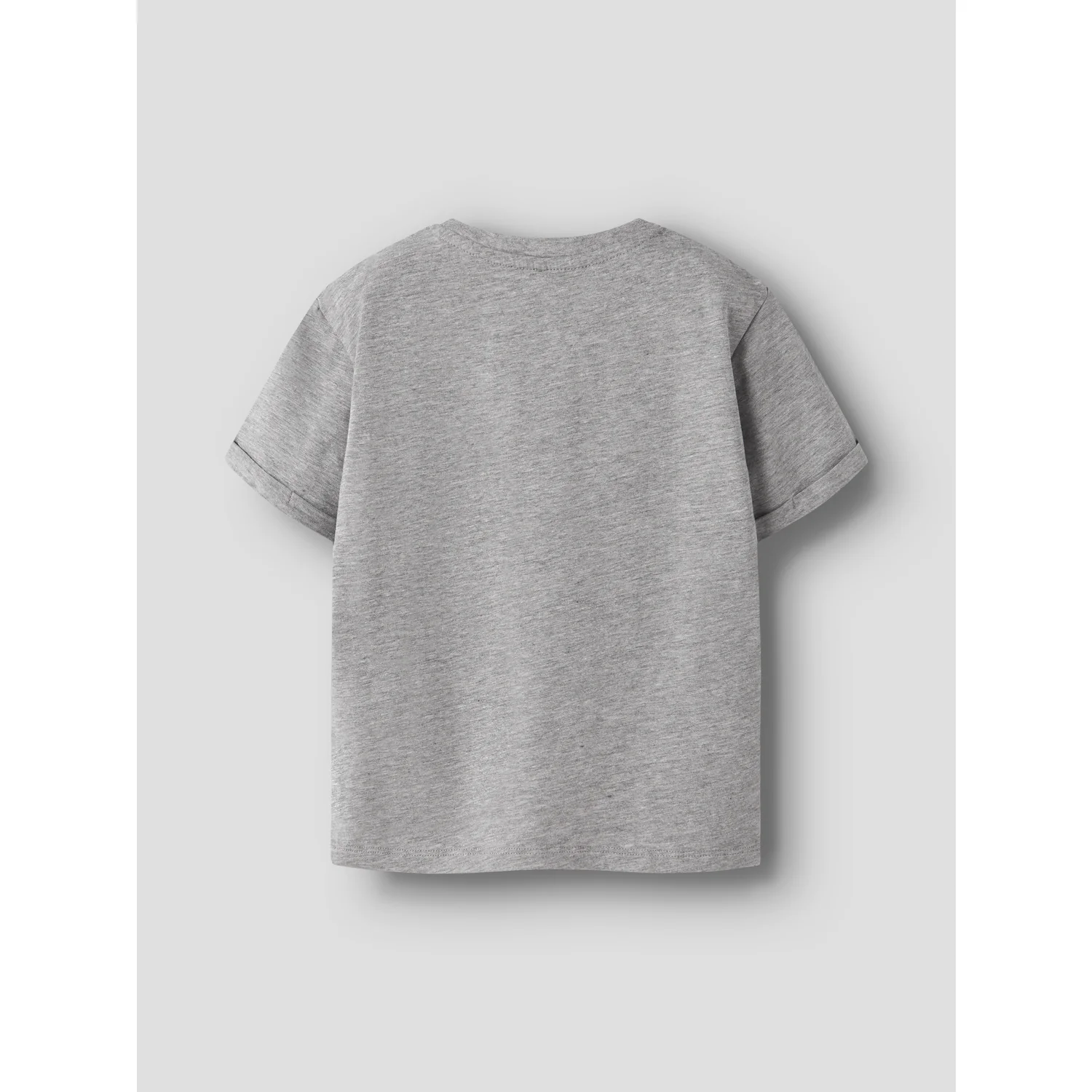 Name It Grey Melange Nmmalik Tonka Ss Nreg Top Cplg - Image 2