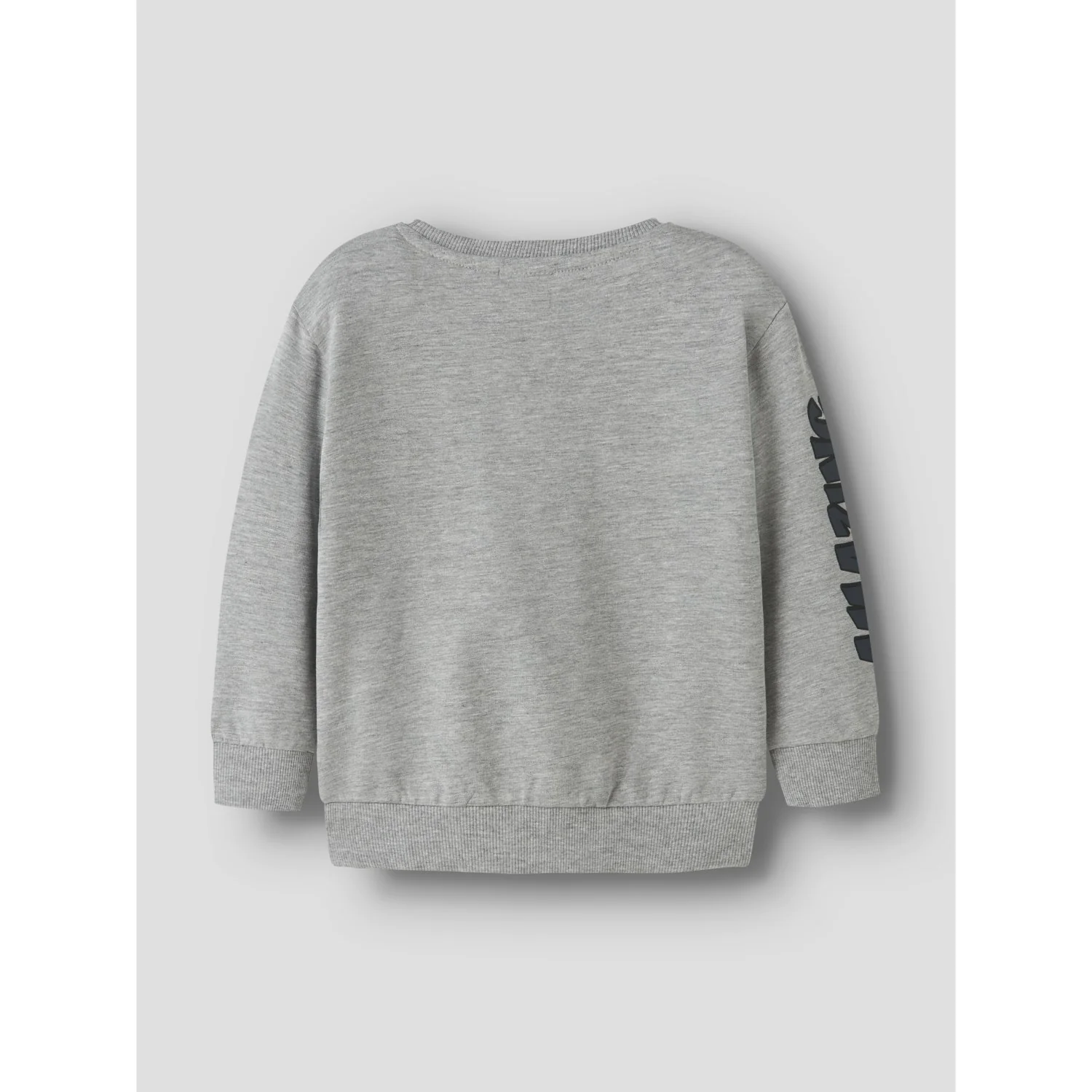 Name It Grey Melange Nmmfloyd Spider Nreg Sweat Bru Mar - Image 3