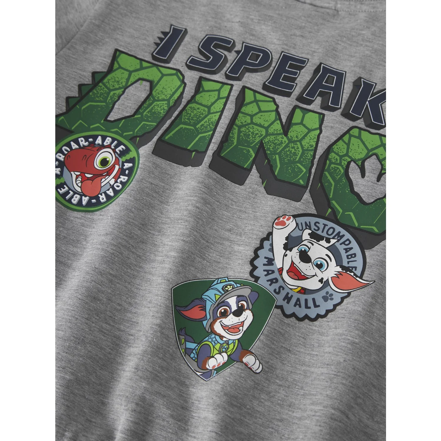Name It Grey Melange Nmmjak Paw Nreg Sweat Unb Cplgm - Image 2