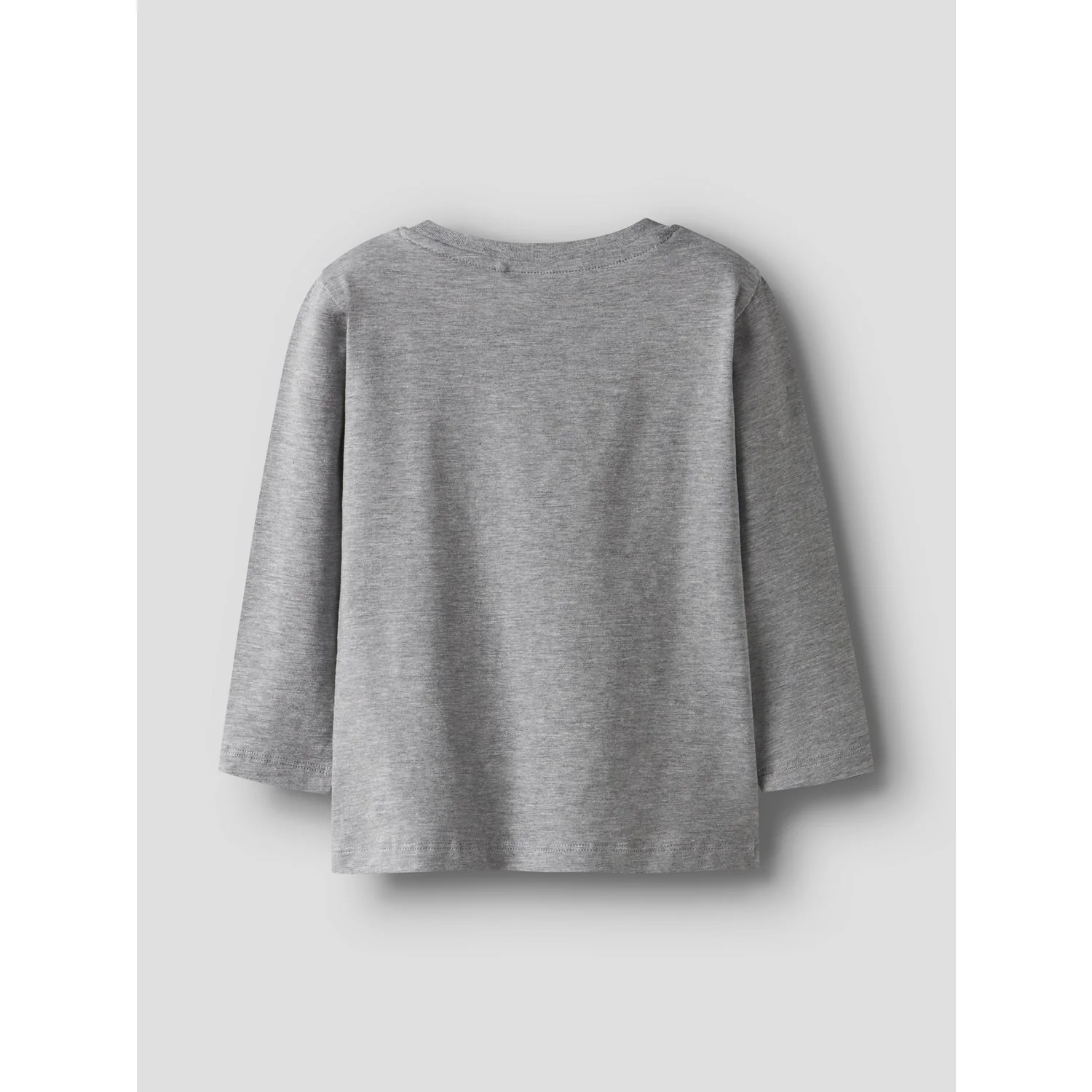Name It Grey Melange Nmmnitin Paw Ls Nreg Top Box Cplg - Image 2