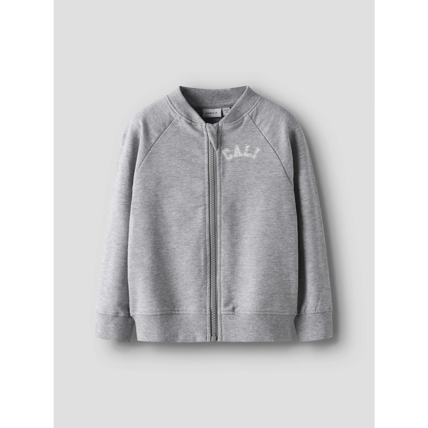 Name It Grey Melange Nmmtalli Nreg Sweat Card Unb - Image 3