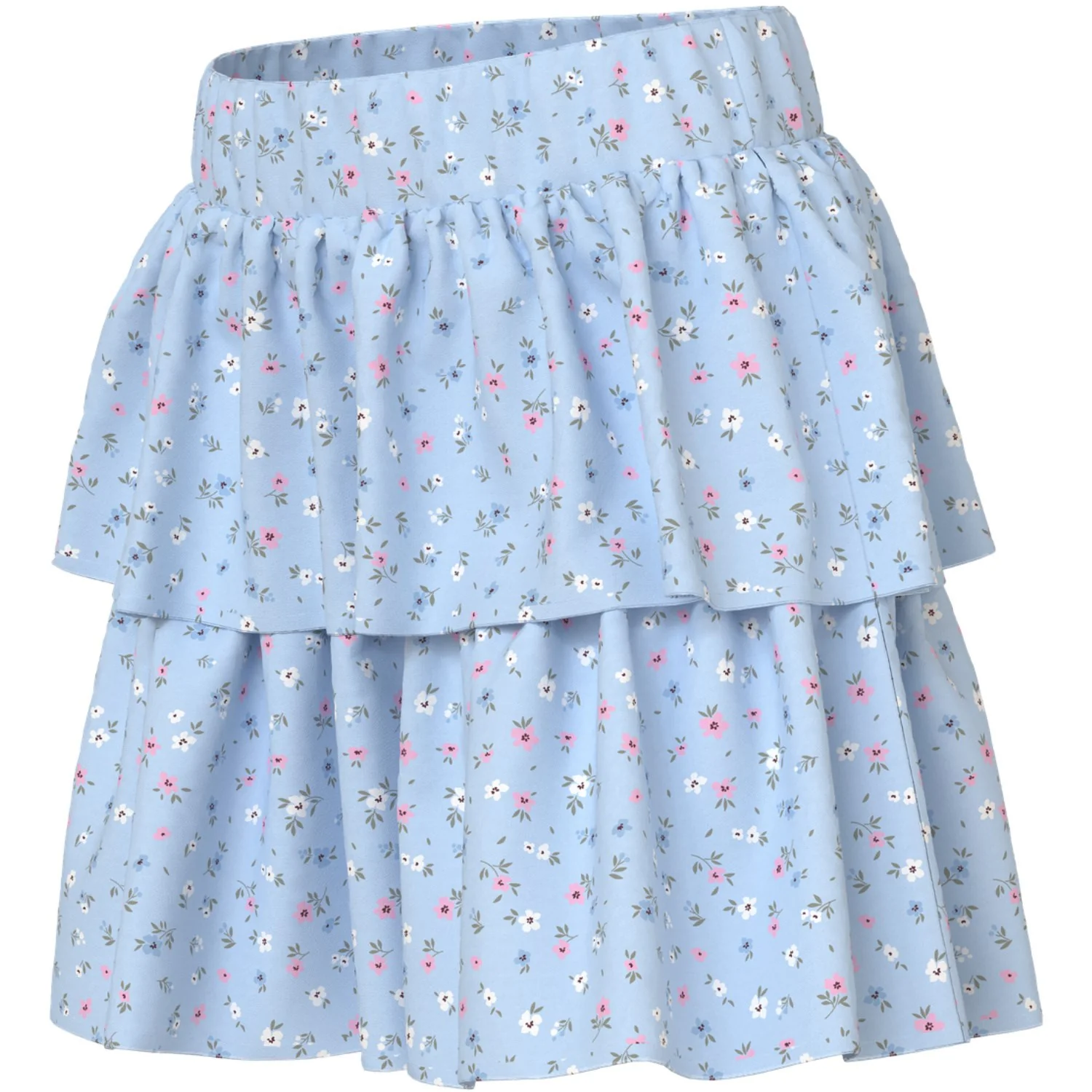 Name It Ice Water Small Floral Nkfvinaya Skirt Fff Noos - Image 2