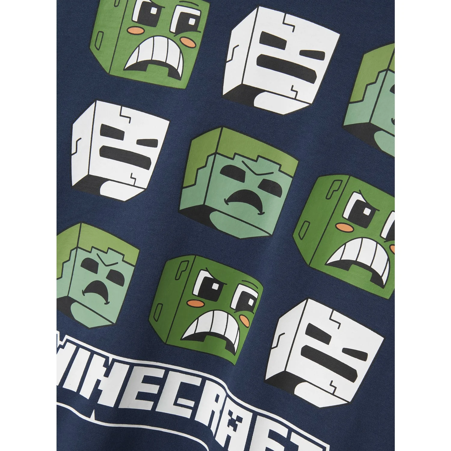 Name It Insignia Blue Nkmsaag Minecraft Nreg Sweat Wh Bru Bfu - Image 2