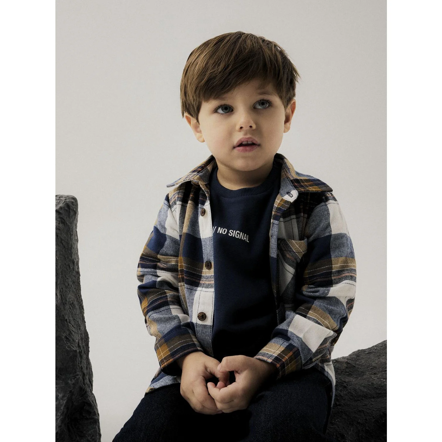 Name It Insignia Blue Nmmowenta Ls Nreg Shirt - Image 3