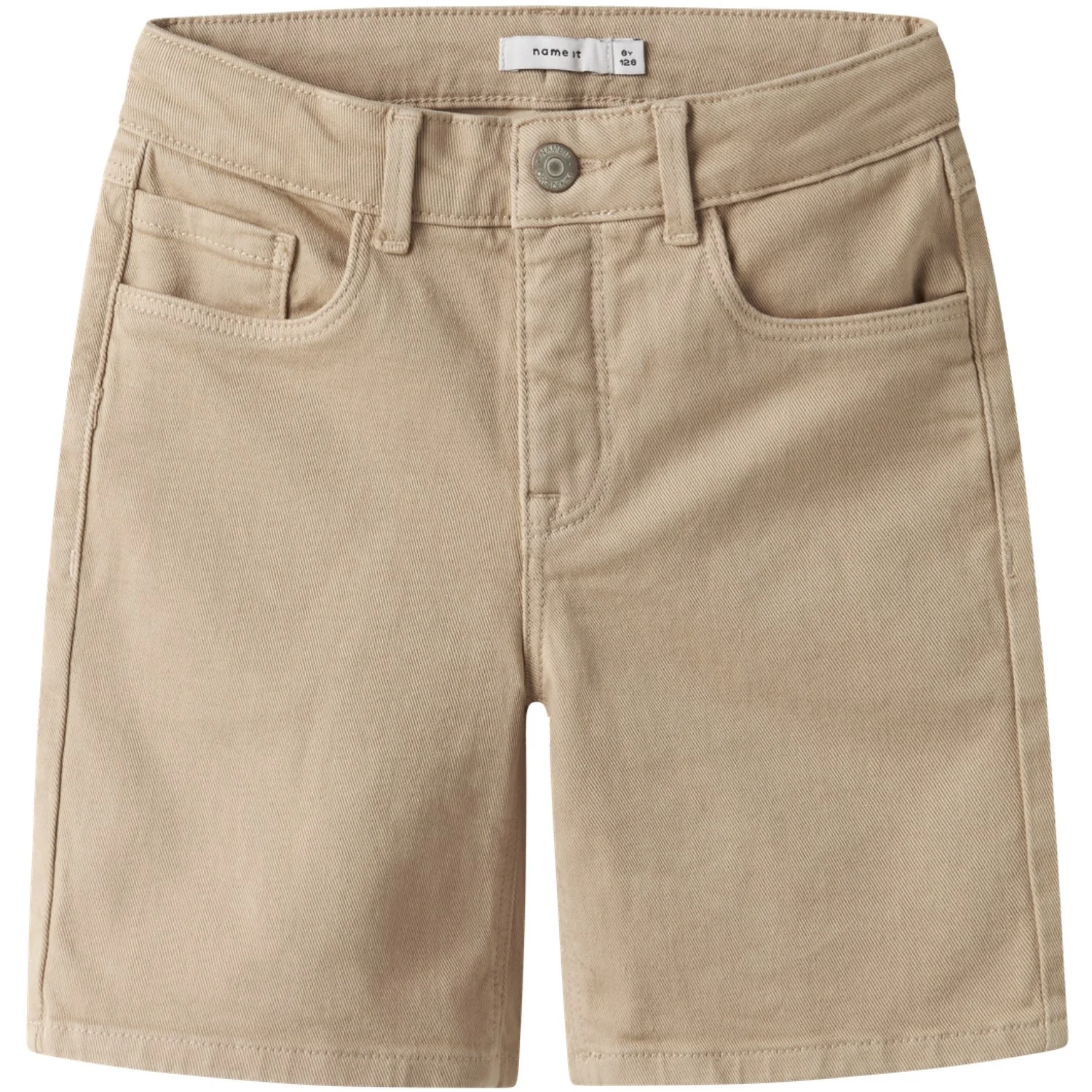 Name It Irish Cream Nkmryan Straight Twi Shorts 1081-Bk Noos