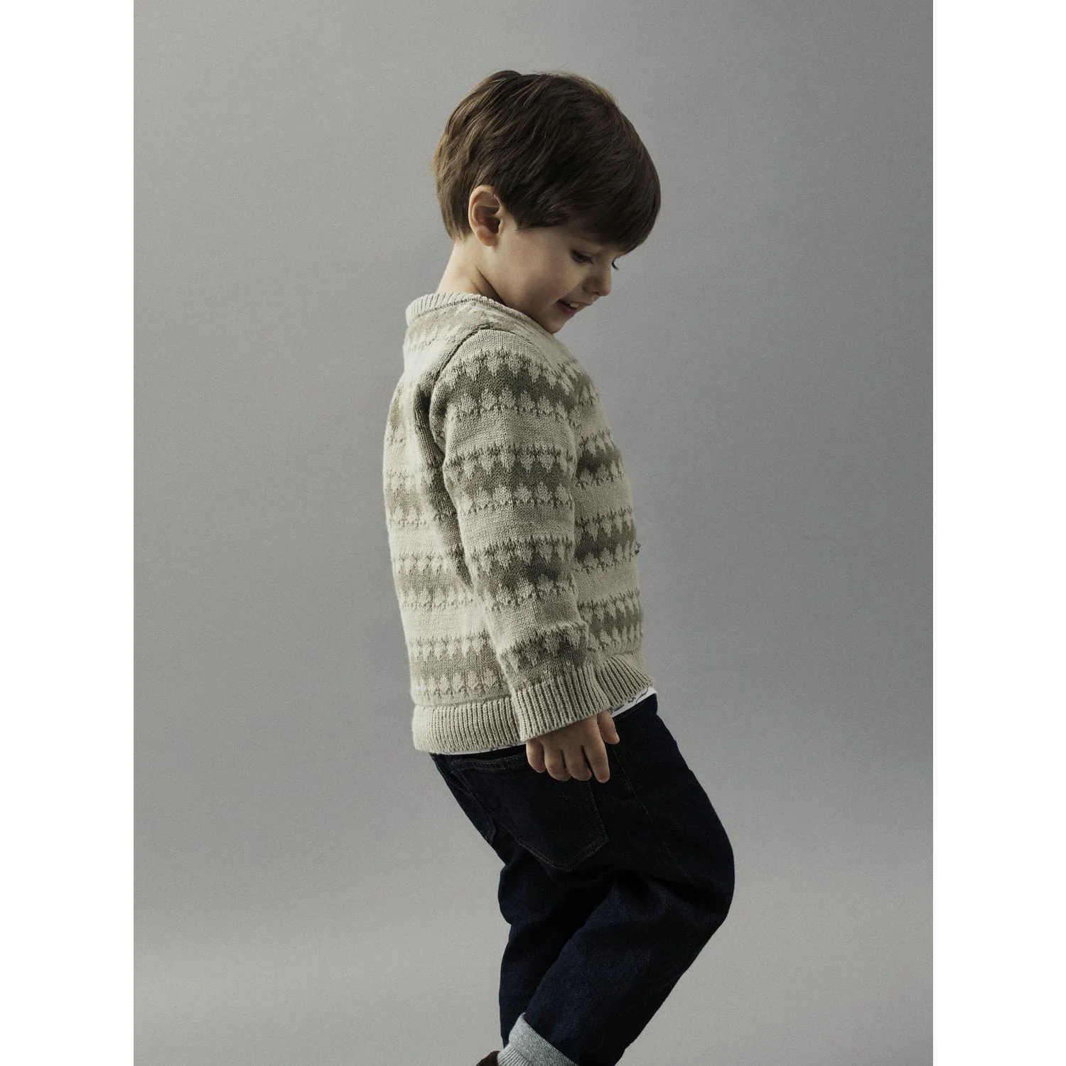 Name It Island Fossil Mermaid Nmmoscar Ls Knit - Image 2