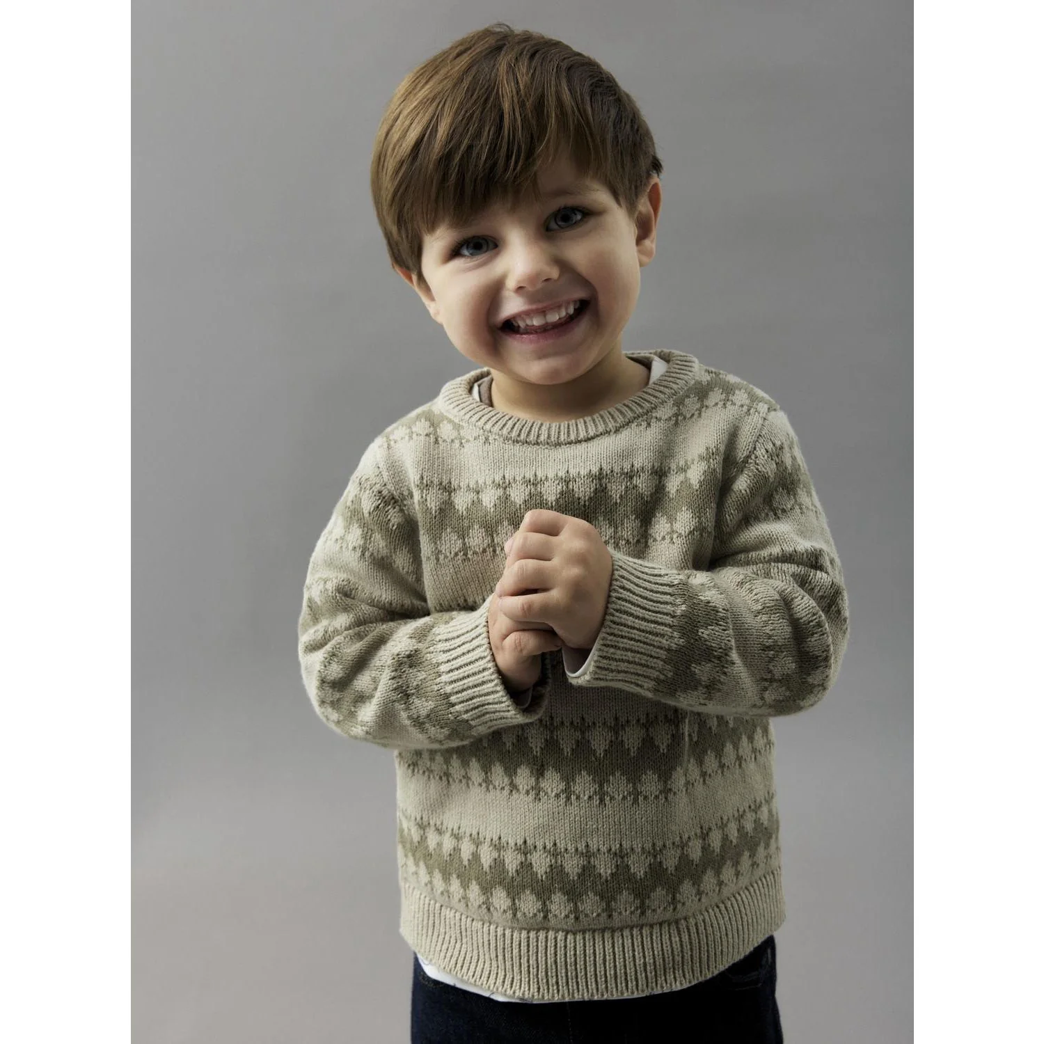 Name It Island Fossil Mermaid Nmmoscar Ls Knit - Image 3