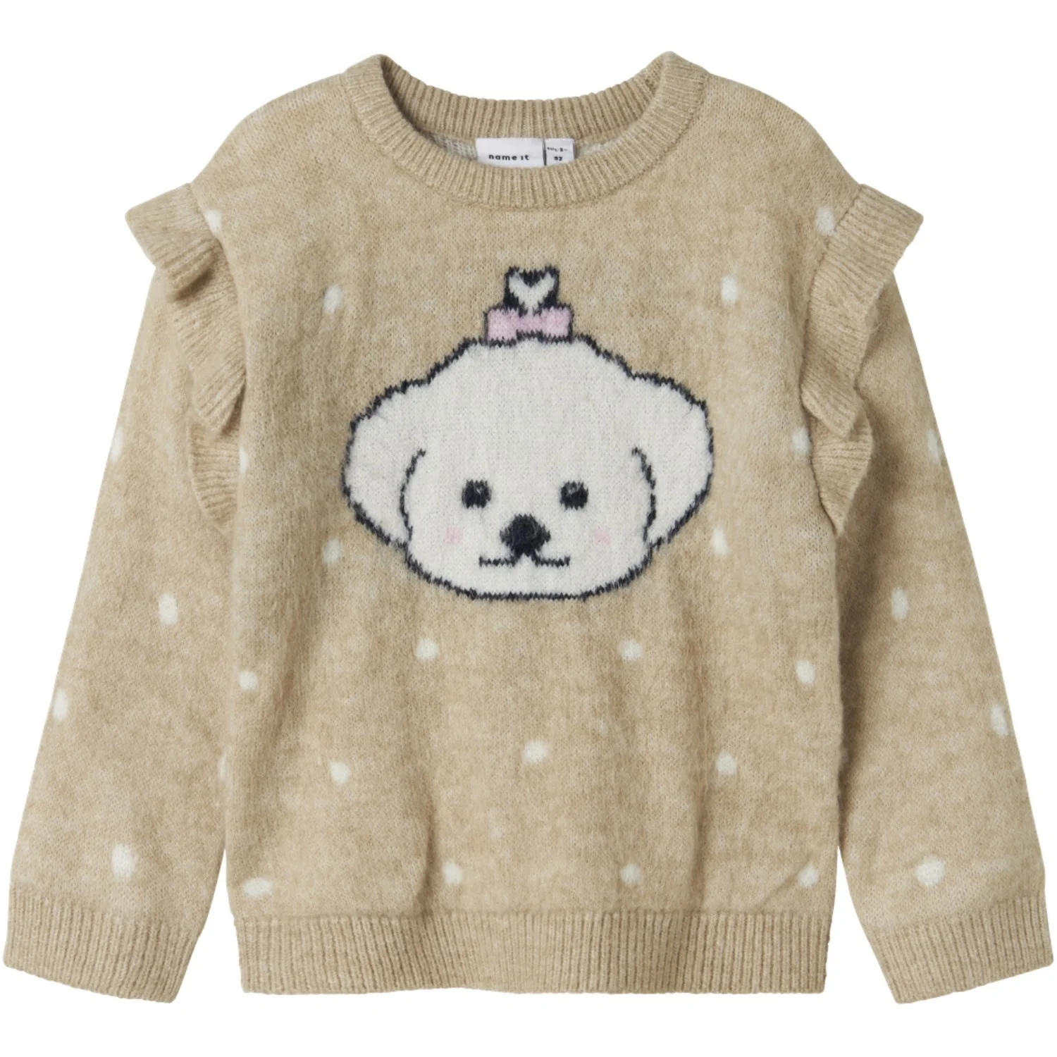 Name It Island Fossil Nmfnede Ls Knit