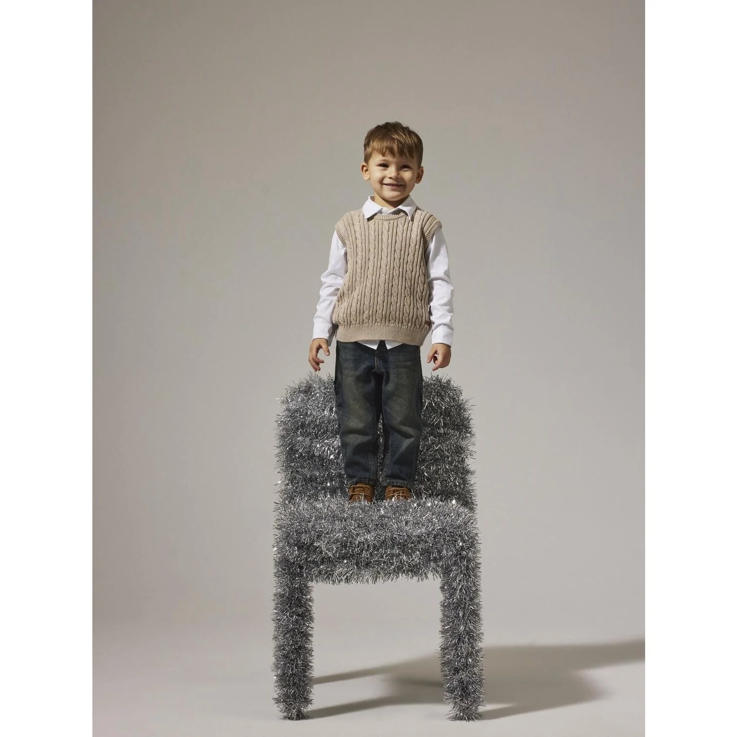 Name It Island Fossil Nmmroman Knit Slipover - Image 2