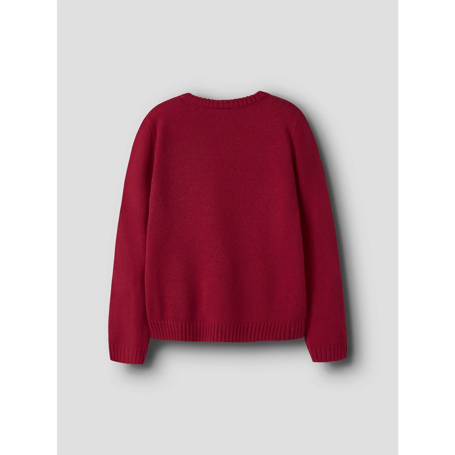 Name It Jester Red Nkfrajul Ls Loose Knit - Image 3