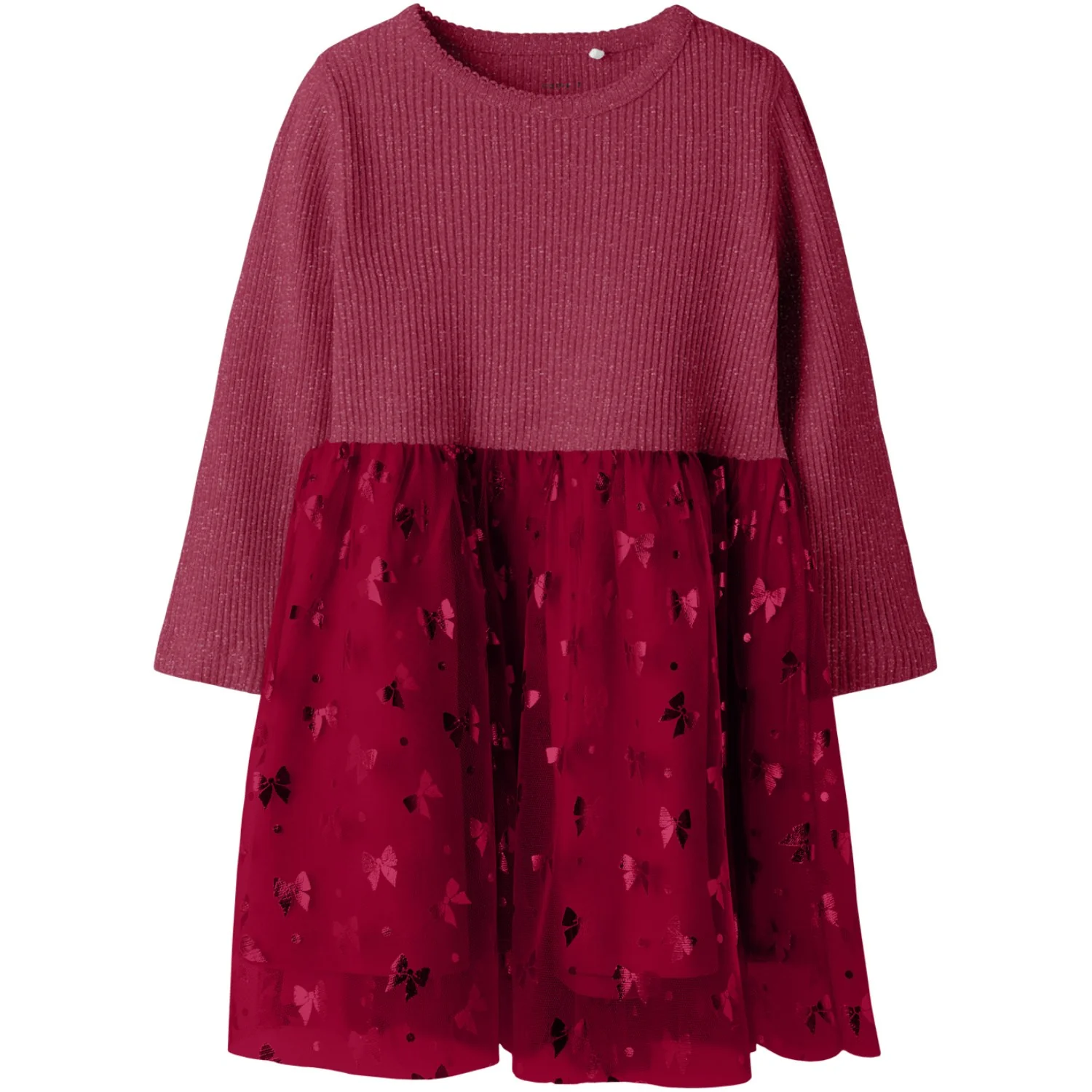 Name It Jester Red Nmfrosally Ls Dress