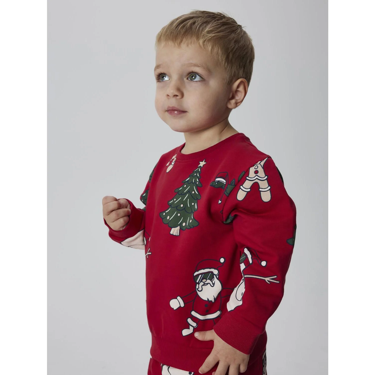 Name It Jester Red Nmmroka Ls Nreg Sweat Bru Box - Image 3