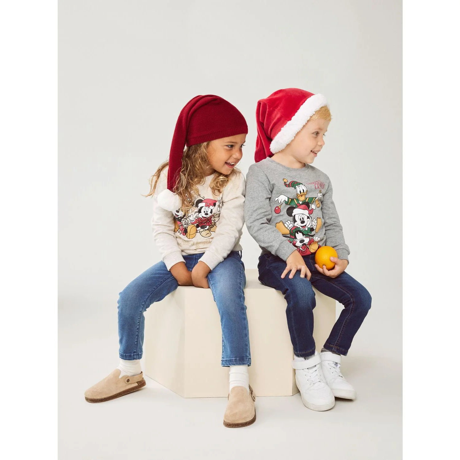 Name It Jester Red Solid No Lurex Nknrinjaha Knit Hat - Image 2