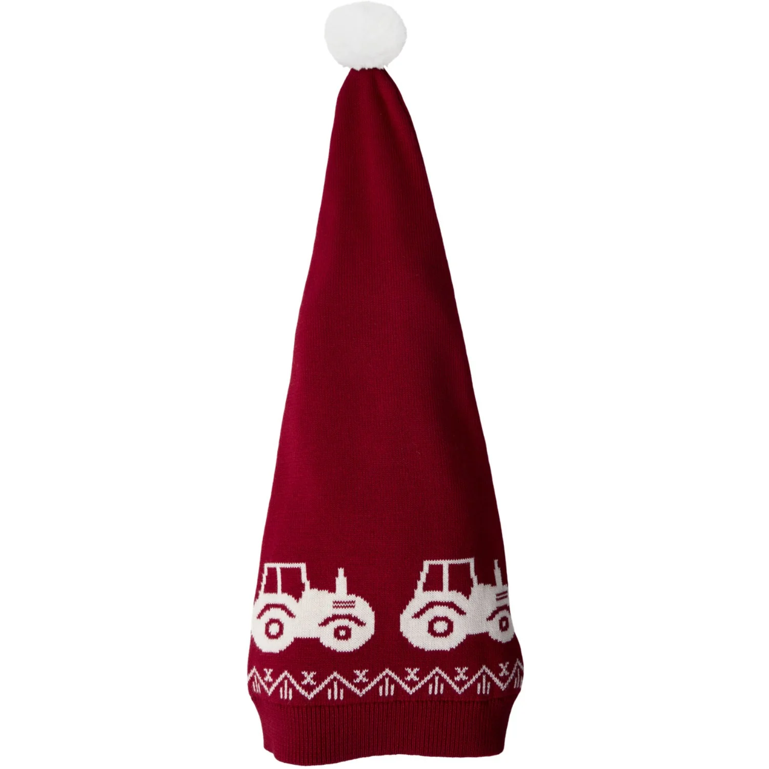 Name It Jester Red Tractor Nmnrismas Knit Hat