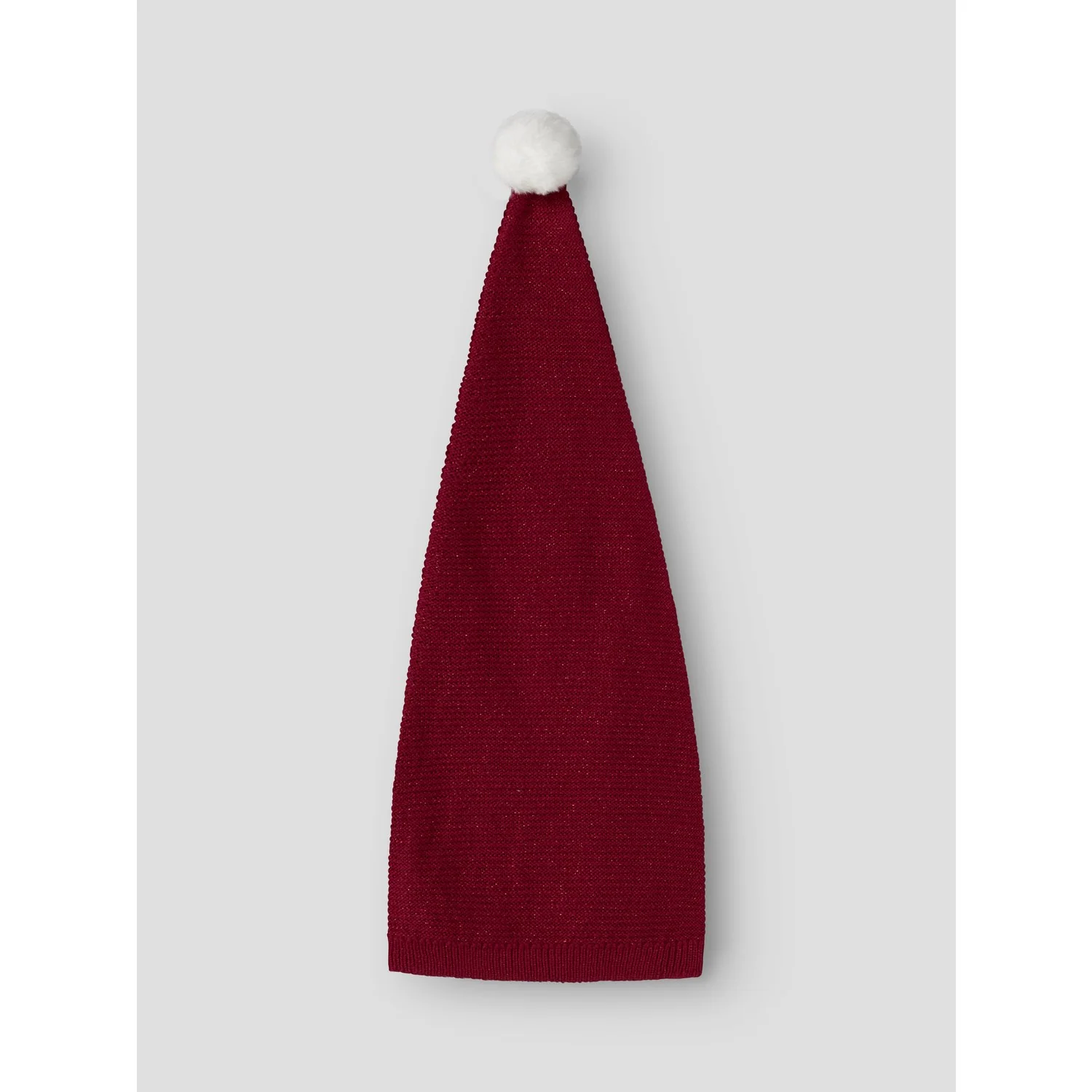 Name It Jester Red W. Red Lurex Nknrinjaha Knit Hat - Image 2
