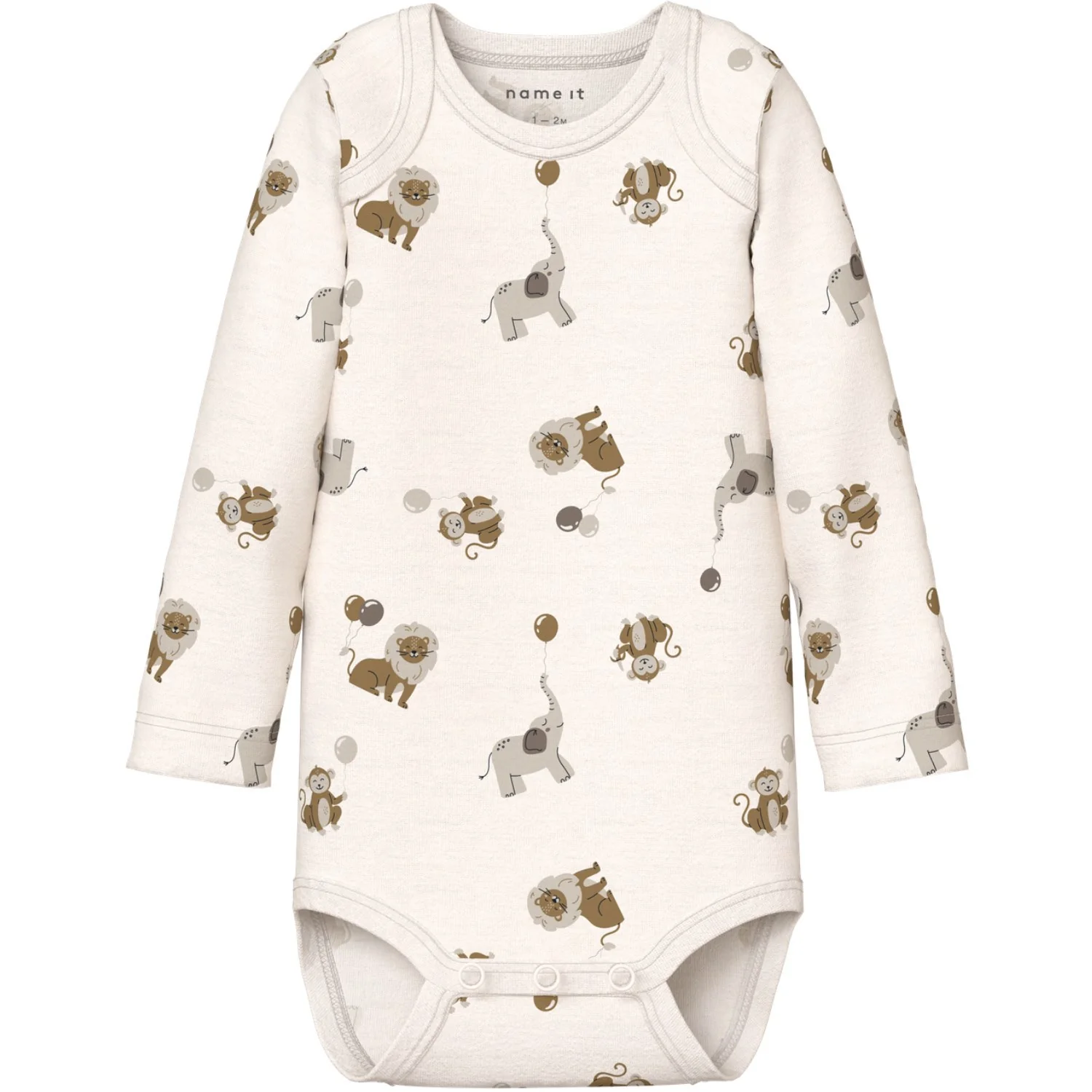 Name It Jet Stream Nbnbody 3P Ls Animal Noos - Image 3