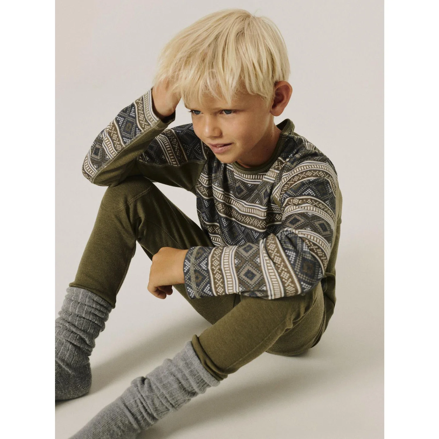 Name It Kalamata Iceland Nkmwillto Wool Ls Top - Image 2