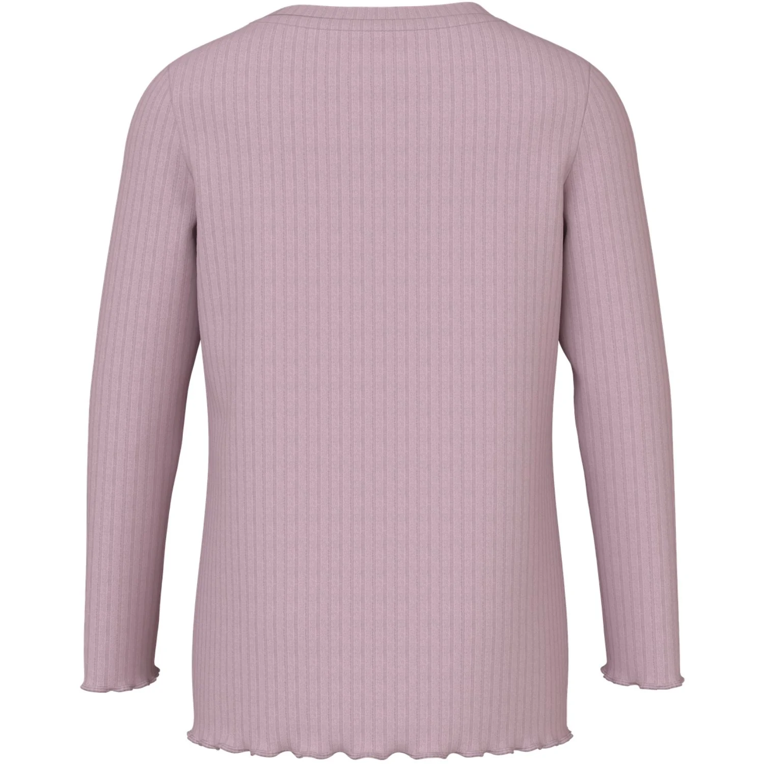 Name It Keepsake Lilac Bow Embroidery Nmfvemma Glitter Ls Slim Top - Image 3