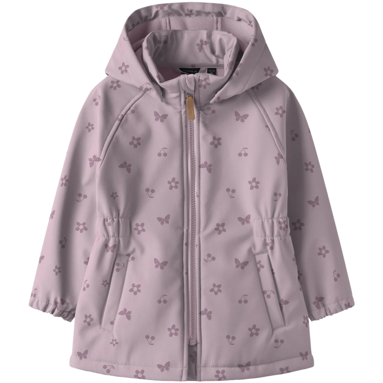 Name It Keepsake Lilac Nmfalfa08 Softshell Jacket Magic 1Fo Tb - Image 2