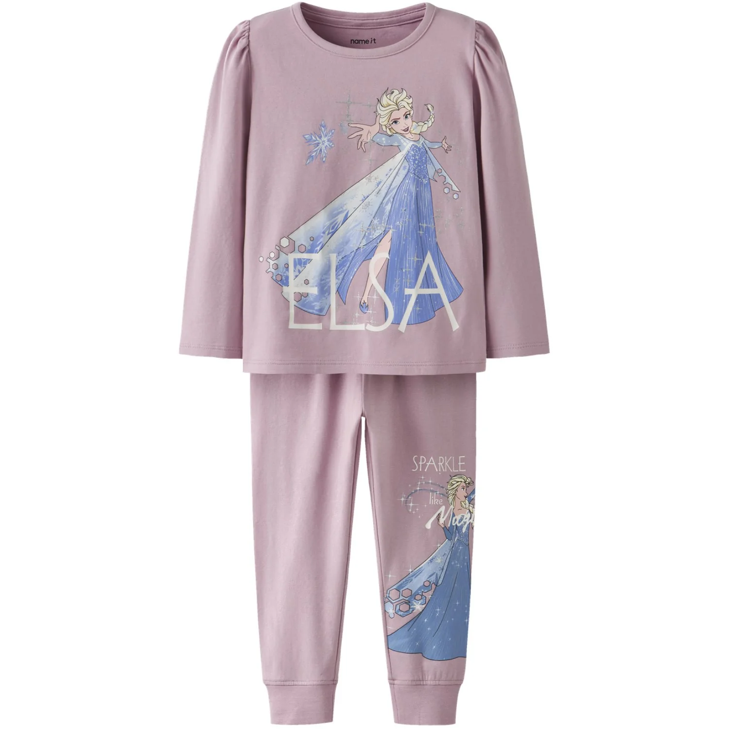 Name It Keepsake Lilac Nmfaplisa Frozen Ls Nightset Wdi