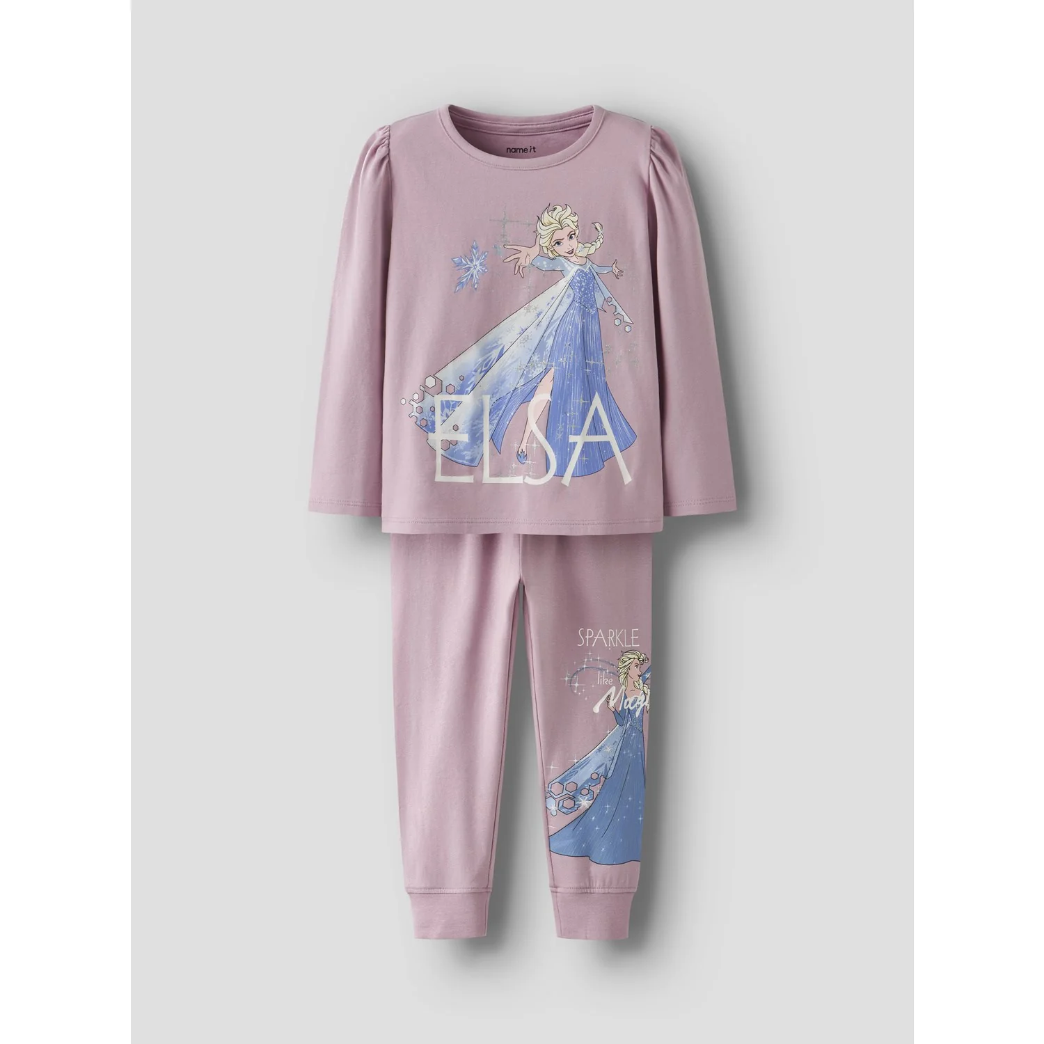 Name It Keepsake Lilac Nmfaplisa Frozen Ls Nightset Wdi - Image 4