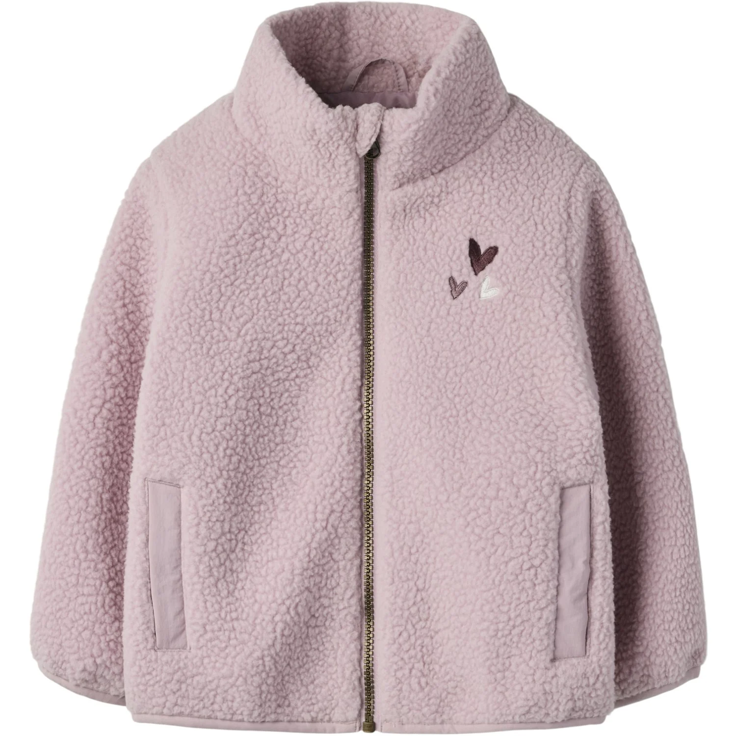Name It Keepsake Lilac Nmfmall Sherpa Jacket