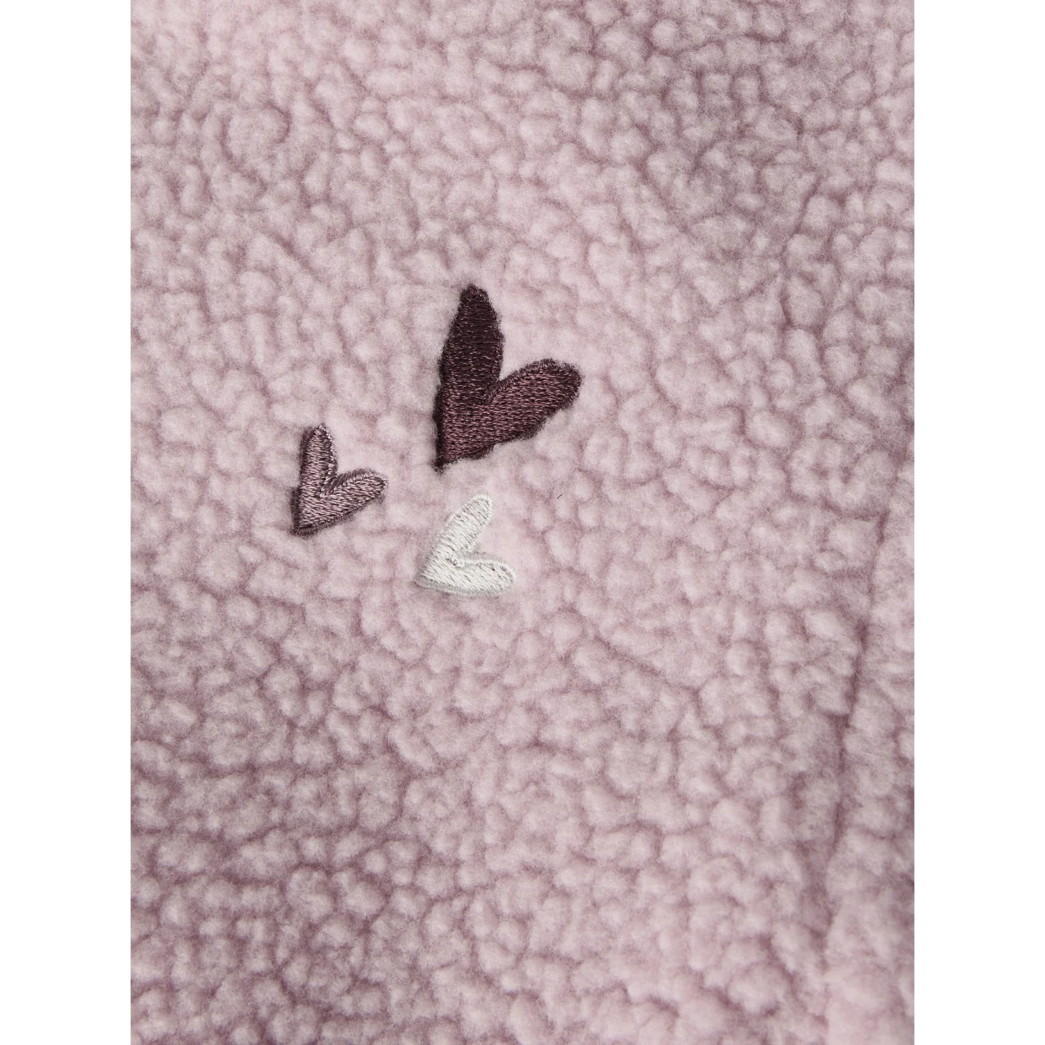Name It Keepsake Lilac Nmfmall Sherpa Jacket - Image 2