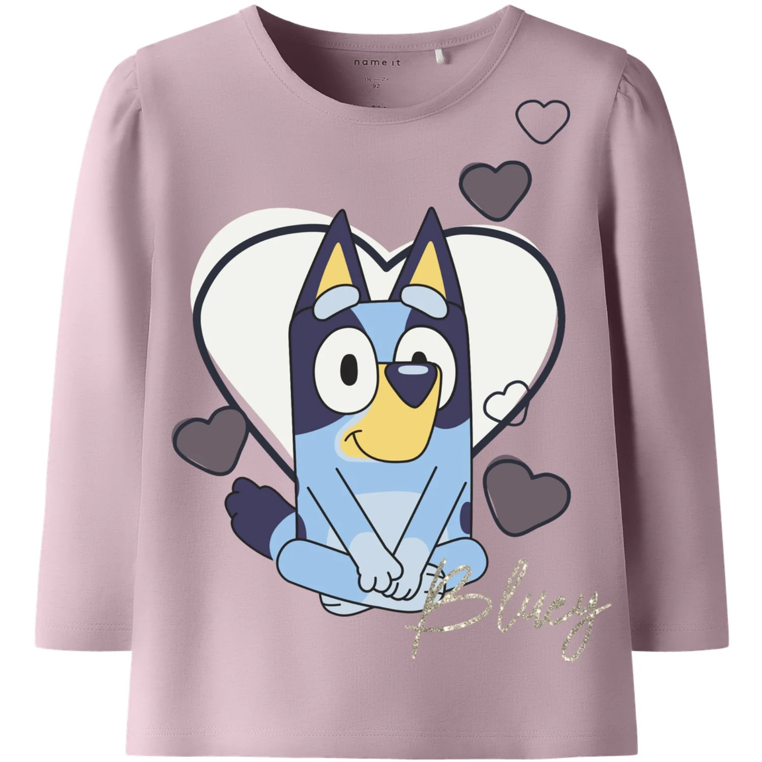 Name It Keepsake Lilac Nmfnema Bluey Ls Top Box Sky