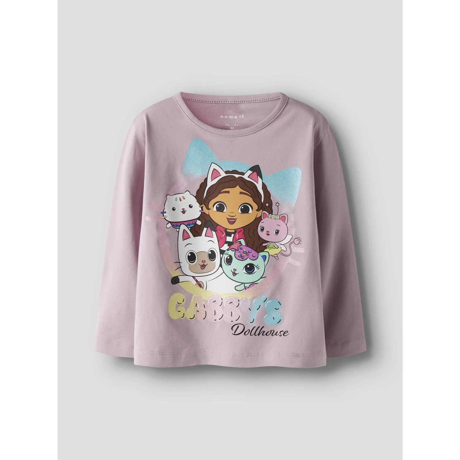 Name It Keepsake Lilac Nmfnulla Gabby Ls Nreg Top Sky - Image 3