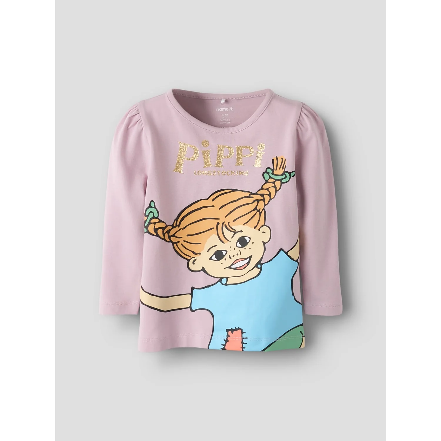 Name It Keepsake Lilac Nmfsolma Pippi Ls Top Sky - Image 4