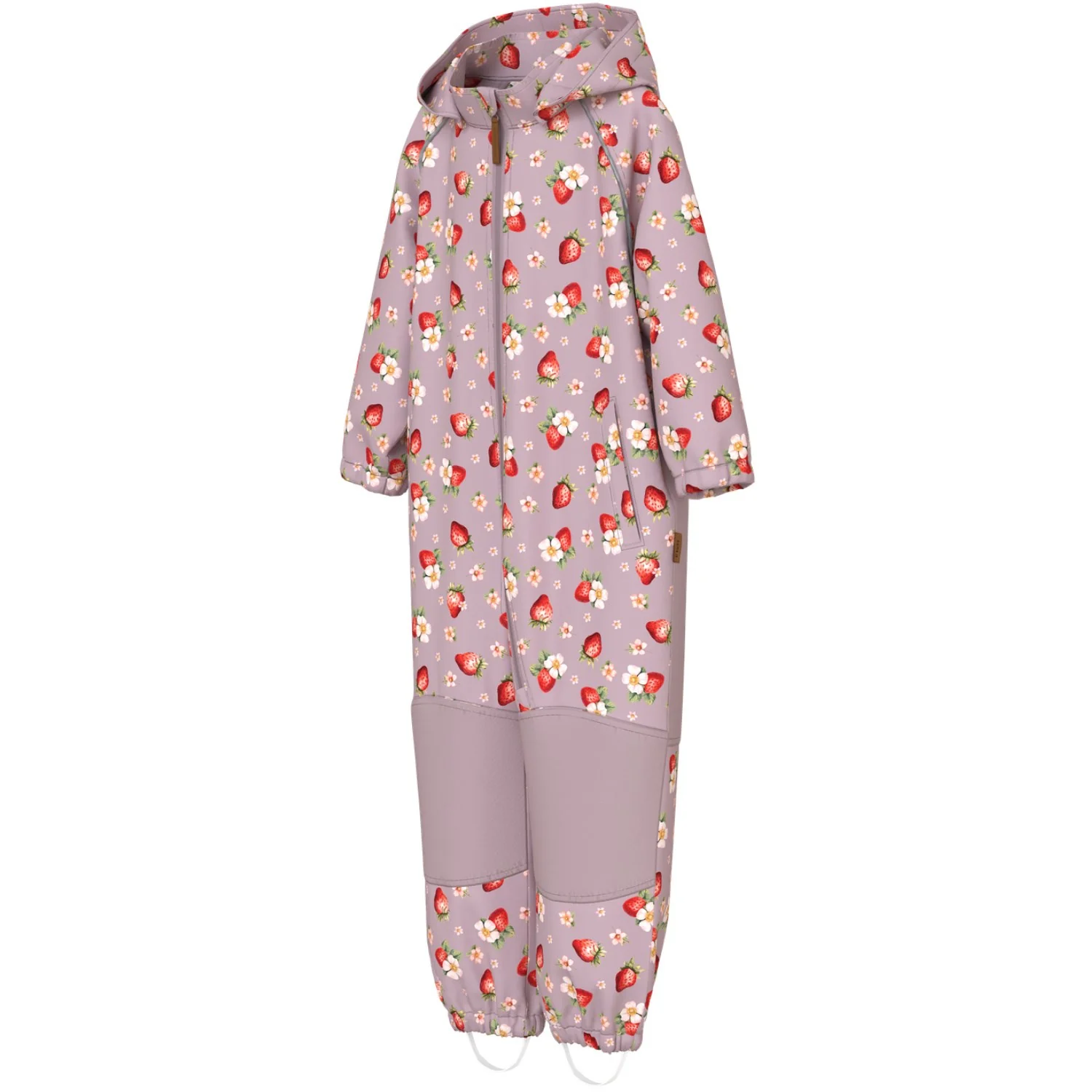 Name It Keepsake Lilac Strawberry Nmfalfa08 Softshell Suit Aop 1Fo Noos - Image 3