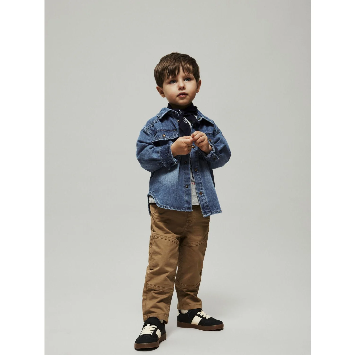 Name It Kelp Nmmben Tap Twi Pants Carp 5722-Fg Noos - Image 2