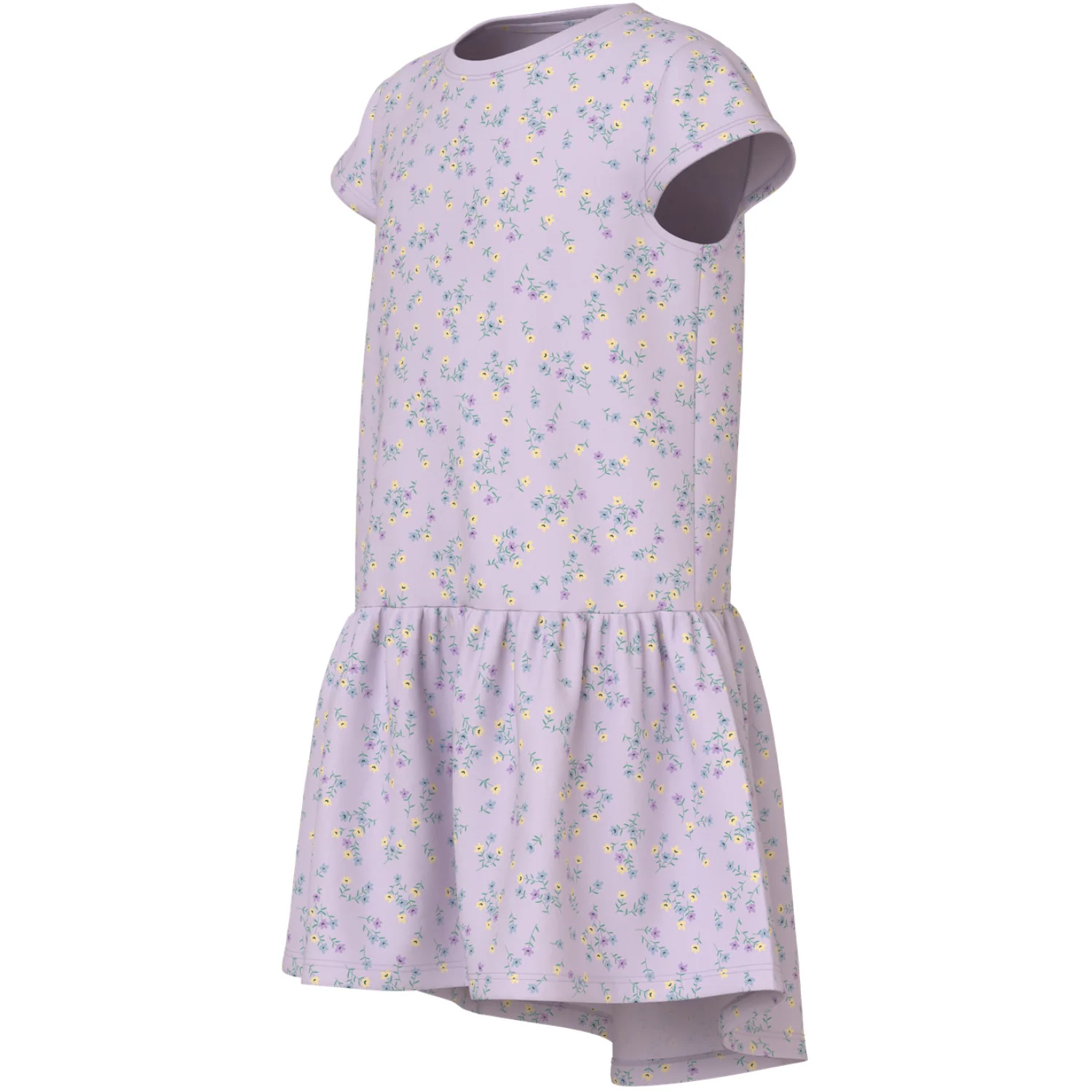 Name It Lavender Fog Little Flower Nkfvigga Capsl Dress - Image 3