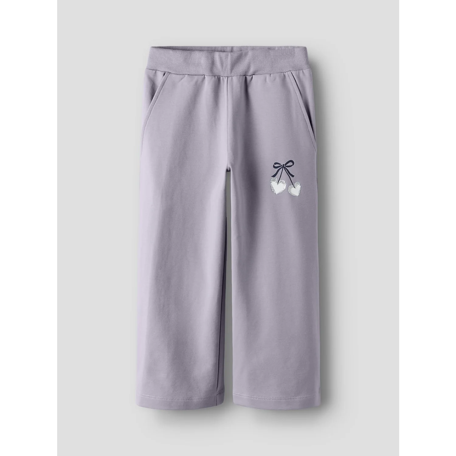Name It Lavender Gray Nmfbasalt Sweat Wide Pants Bru - Image 3