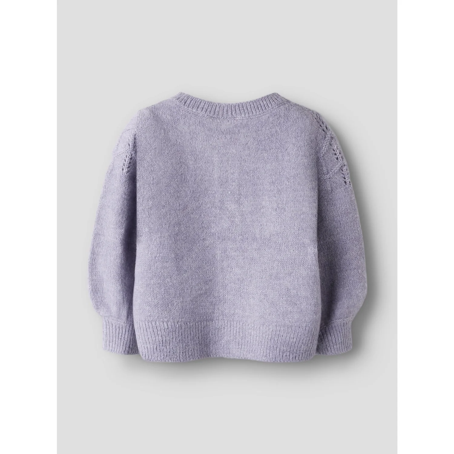 Name It Lavender Gray Nmfbatrilla Ls Knit Card - Image 4