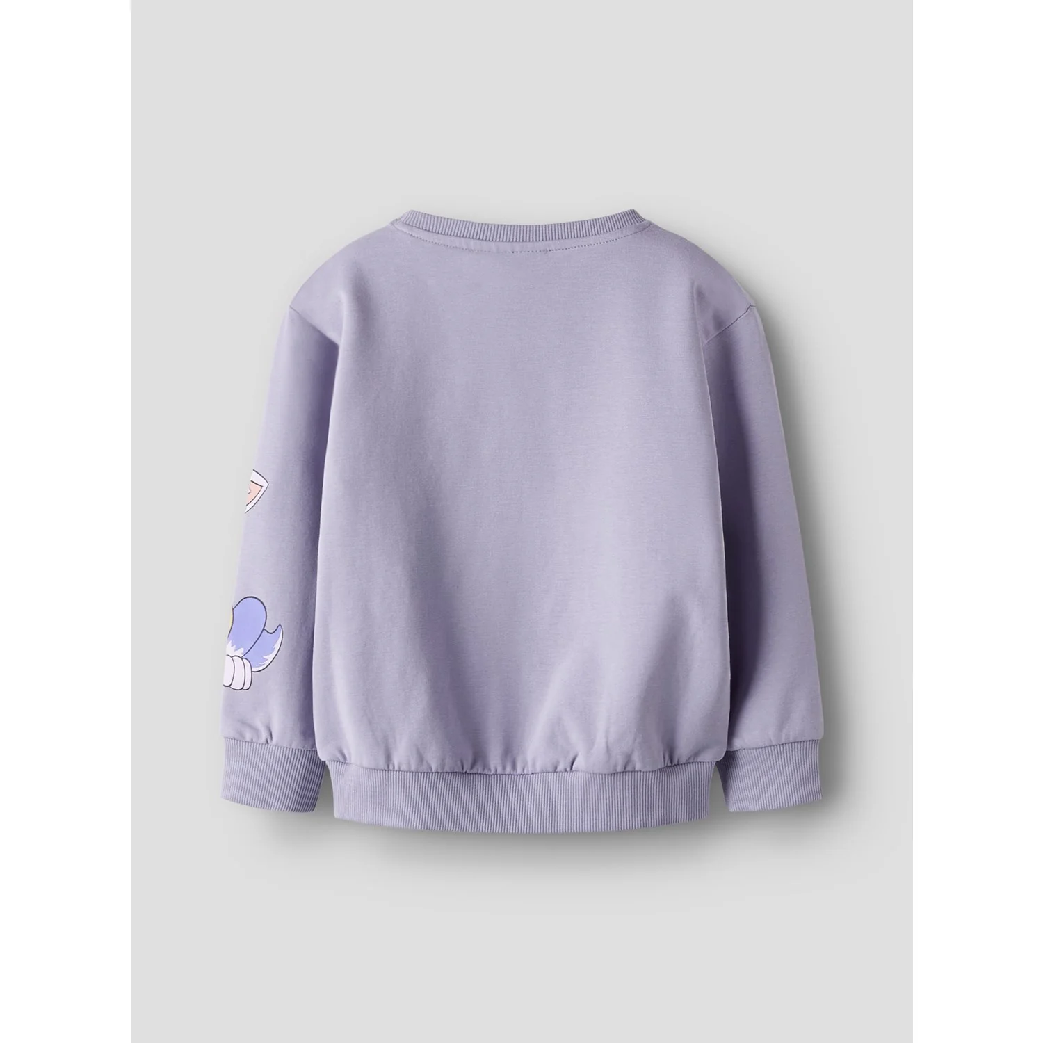 Name It Lavender Gray Nmfjara Paw Nreg Sweat Bru Noos Cplg - Image 3