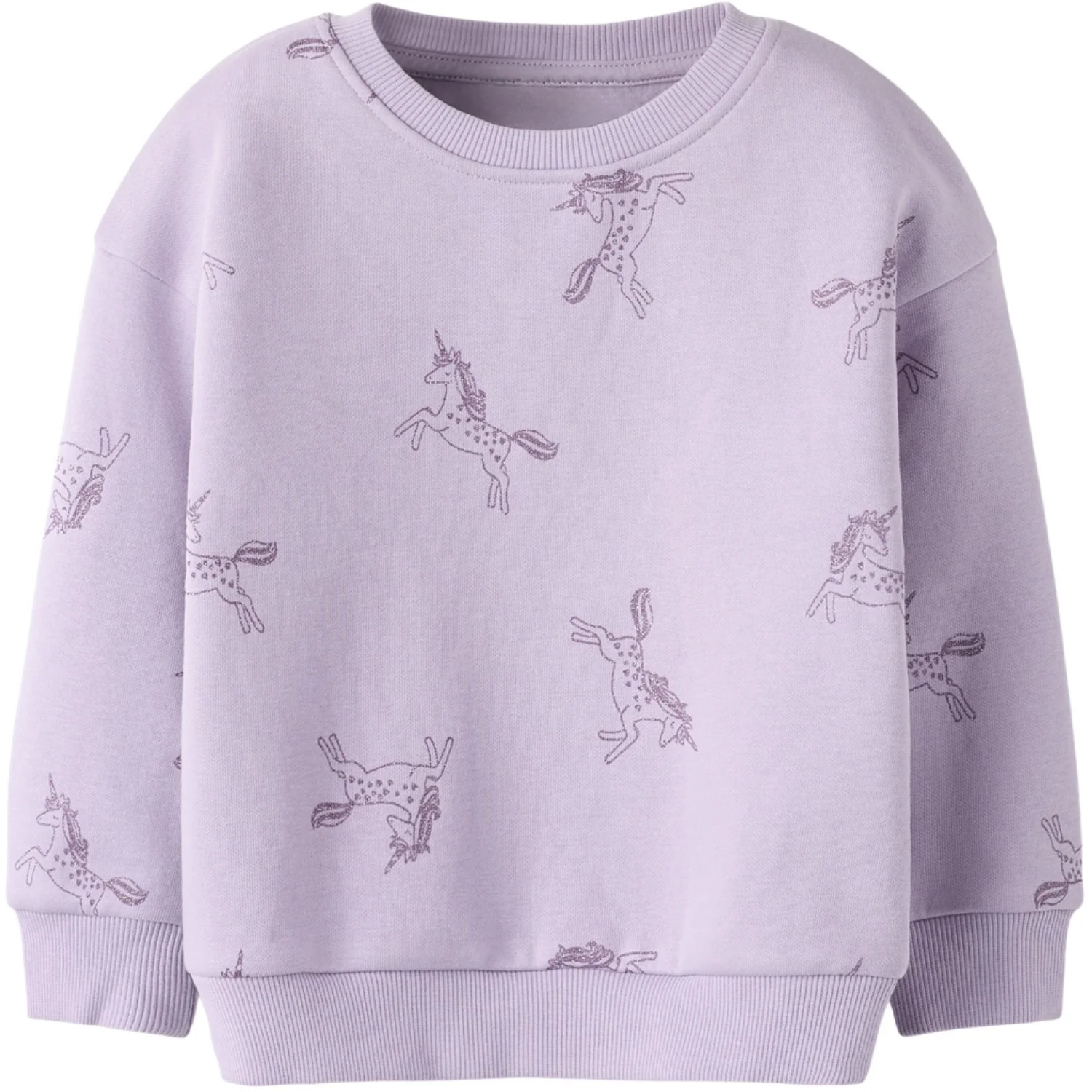 Name It Lavender Lily Nmfsolea Ls Nreg Swe Bru