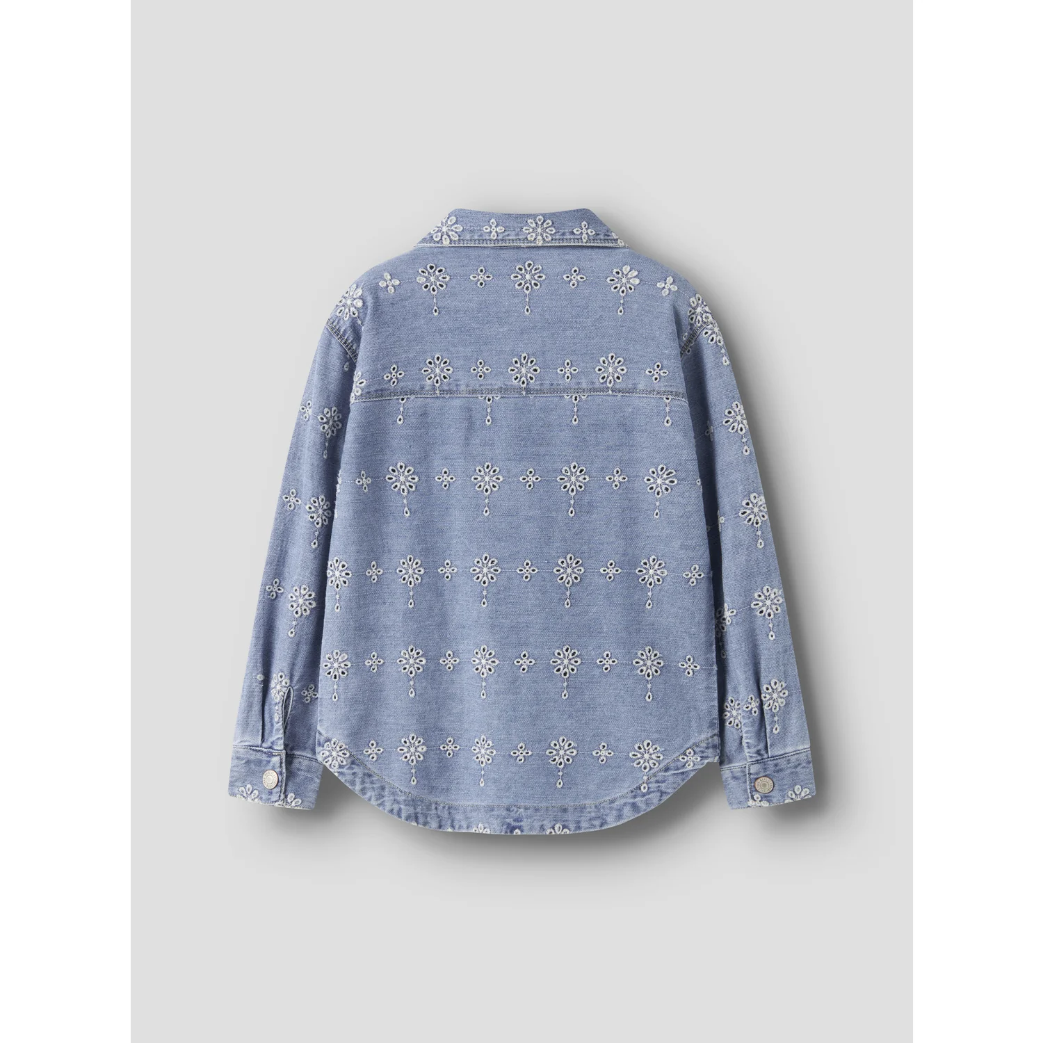 Name It Light Blue Denim Anglaise Nkfharper Dnm Anglaise Jacket 1026-Ov H - Image 2