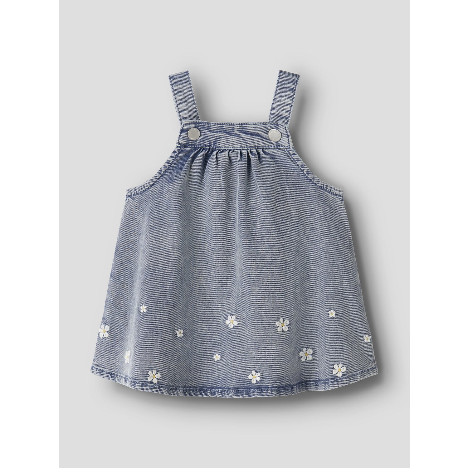 Name It Light Blue Denim Emb Nbfflora Dnm Emb Dress 2017-Yb H - Image 4