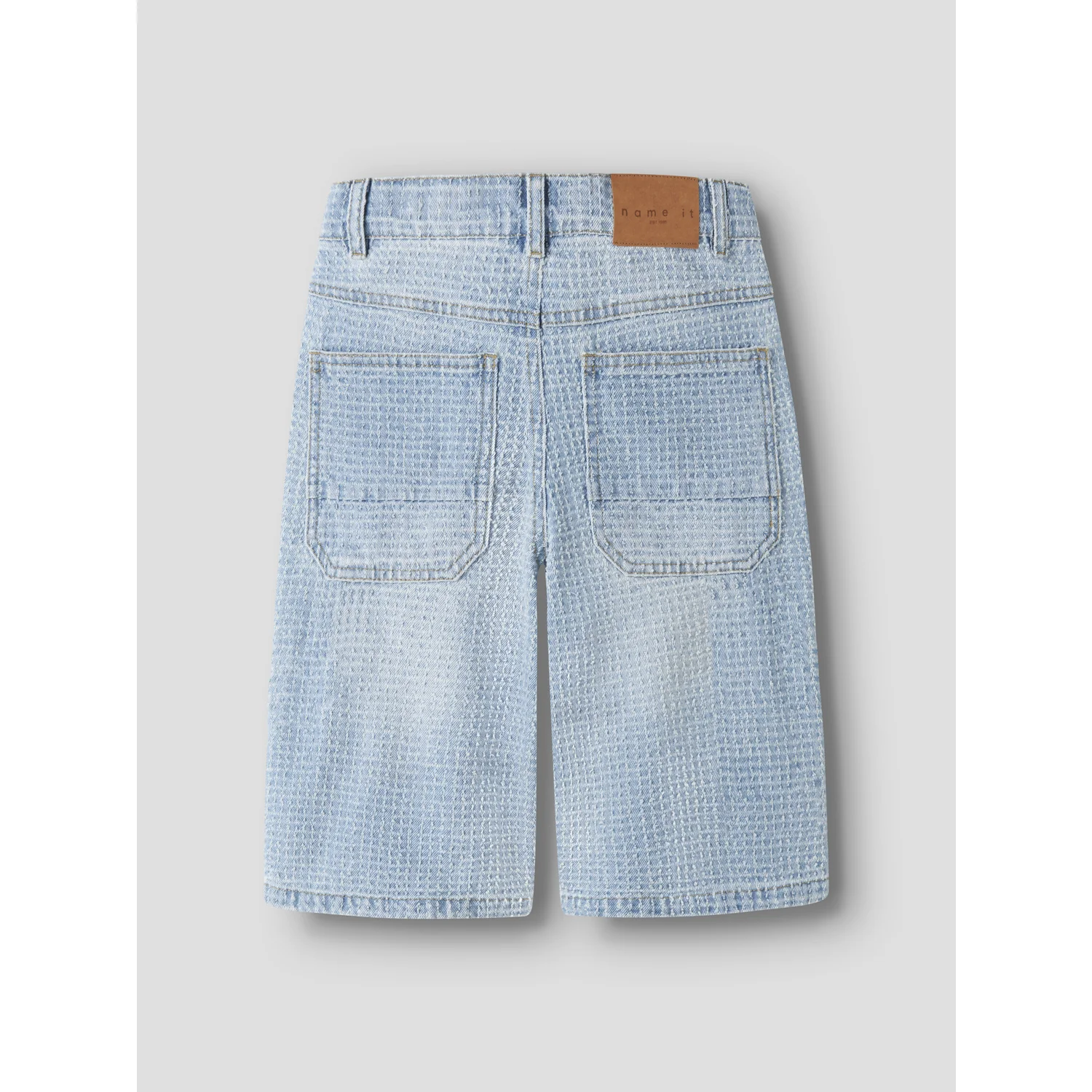 Name It Light Blue Denim Nkmben Skater Dnm Bermuda 3344-Ok H - Image 4