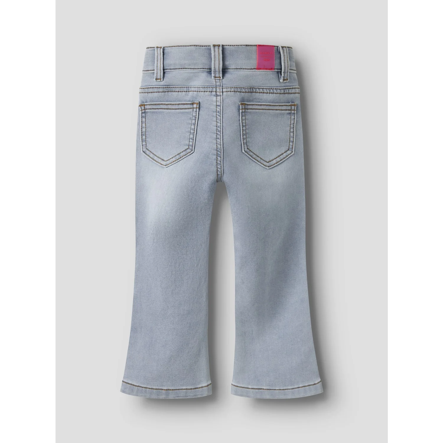 Name It Light Blue Denim Nmfpolly Skinny Bootcut Jeans 2055-Th D - Image 3