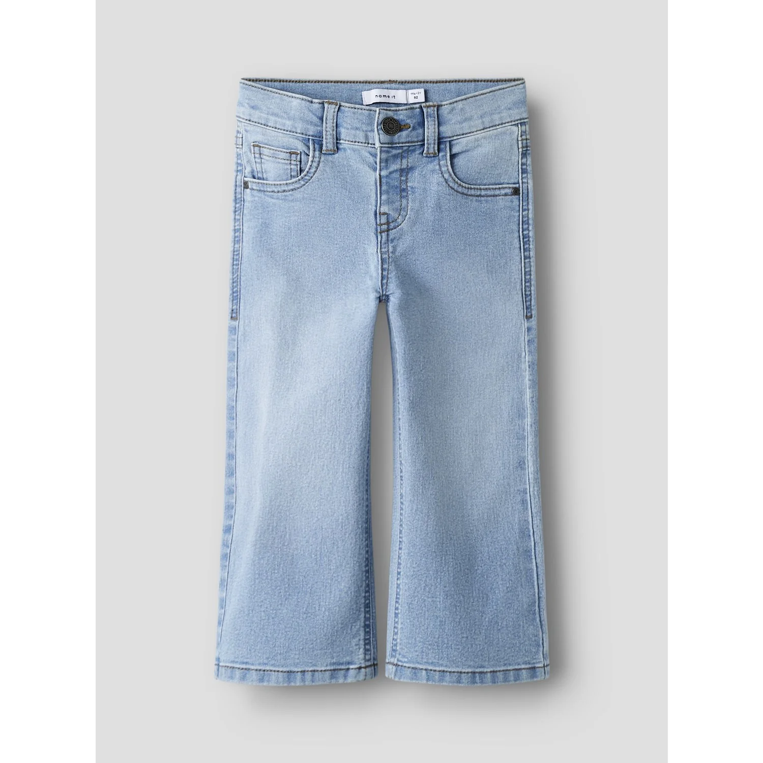 Name It Light Blue Denim Nmfrose Wide Jeans 1061-Dt Tb - Image 4