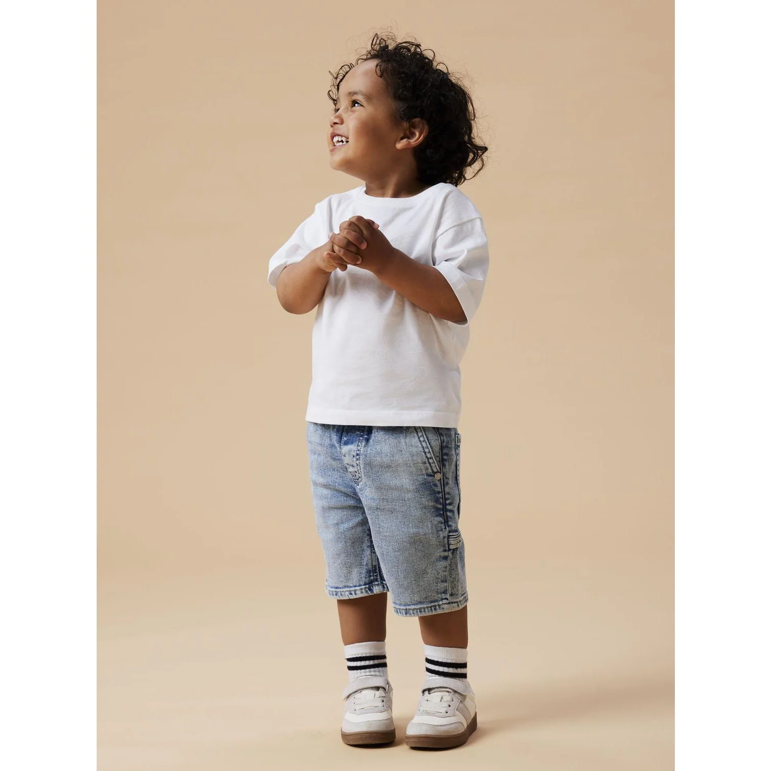 Name It Light Blue Denim Nmmben Loose Dnm Bermuda 8620-Bc Noos - Image 2