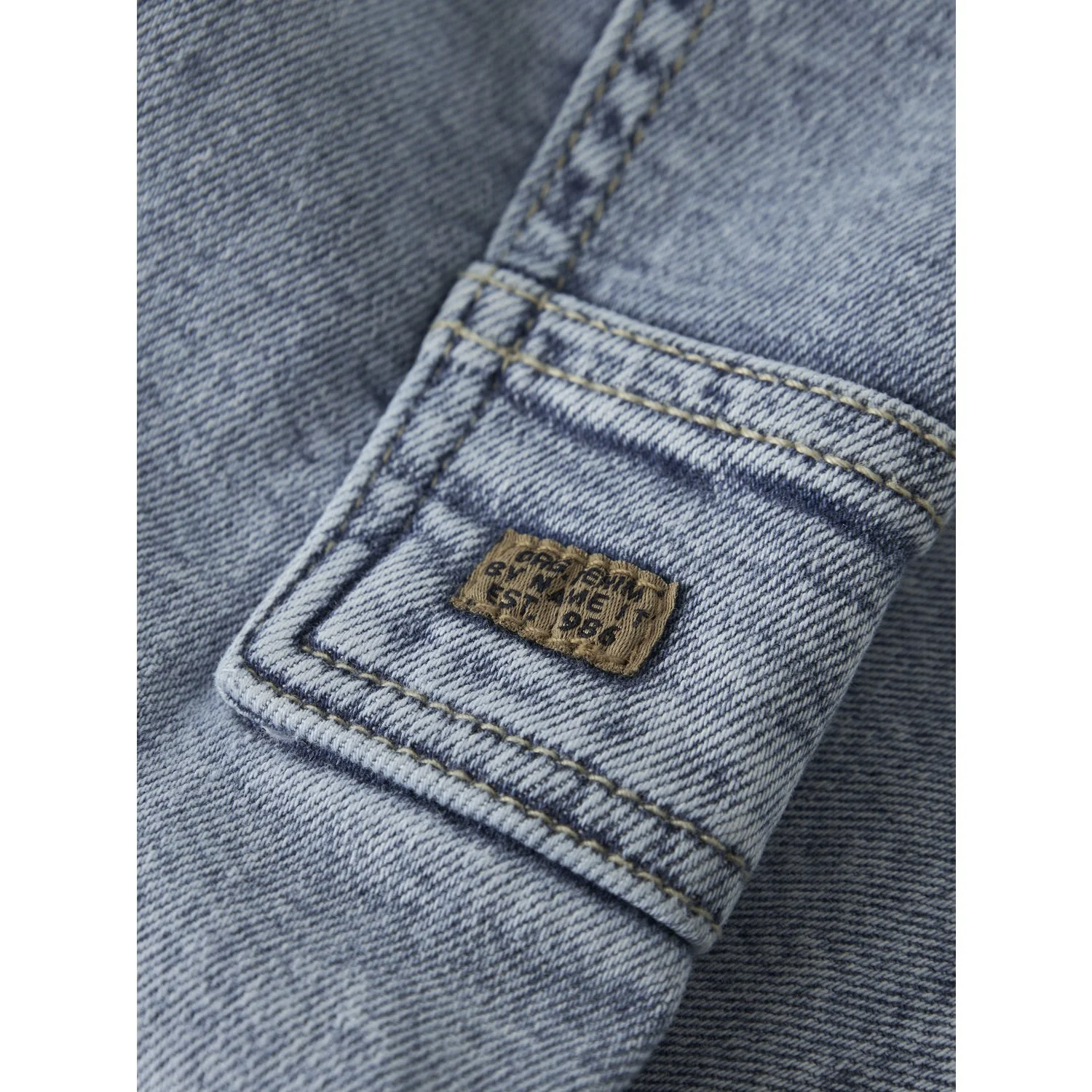 Name It Light Blue Denim Nmmben Tap Jeans Carp 8940-Bc Noos - Image 3