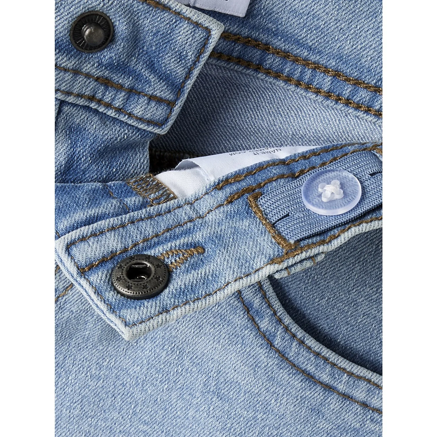 Name It Light Blue Denim Nmmryan St Dnm Shorts 1080-Dt Tb - Image 2