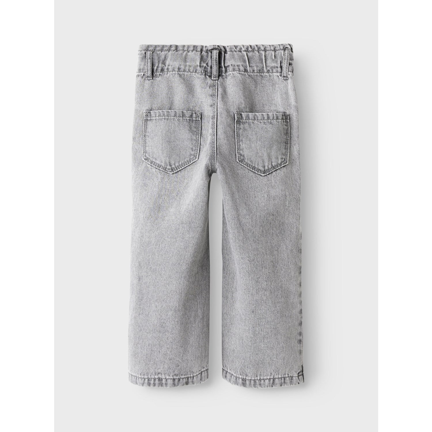 Name It Light Grey Denim Nmfrose Wide Swe Jeans 3005-Ov Lnoos - Image 4