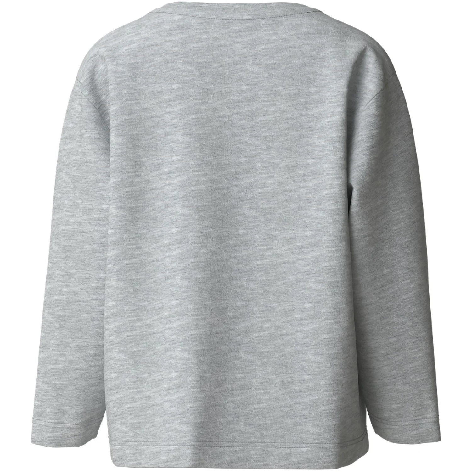 Name It Light Grey Melange Nkmdorak Ls Nreg Top - Image 2