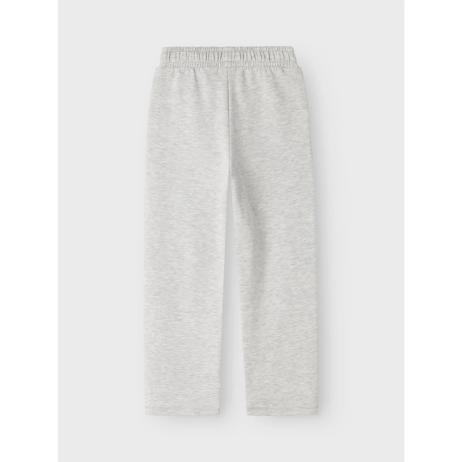 Name It Light Grey Melange Nkmmallo Straight Sweat Pants Bru Noos - Image 3