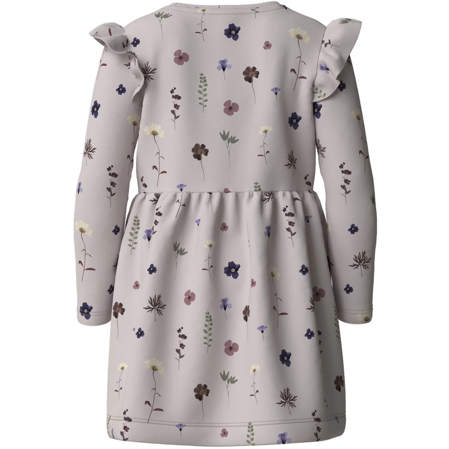 Name It Lilac Ash Nmffilulu Ls Dress - Image 2