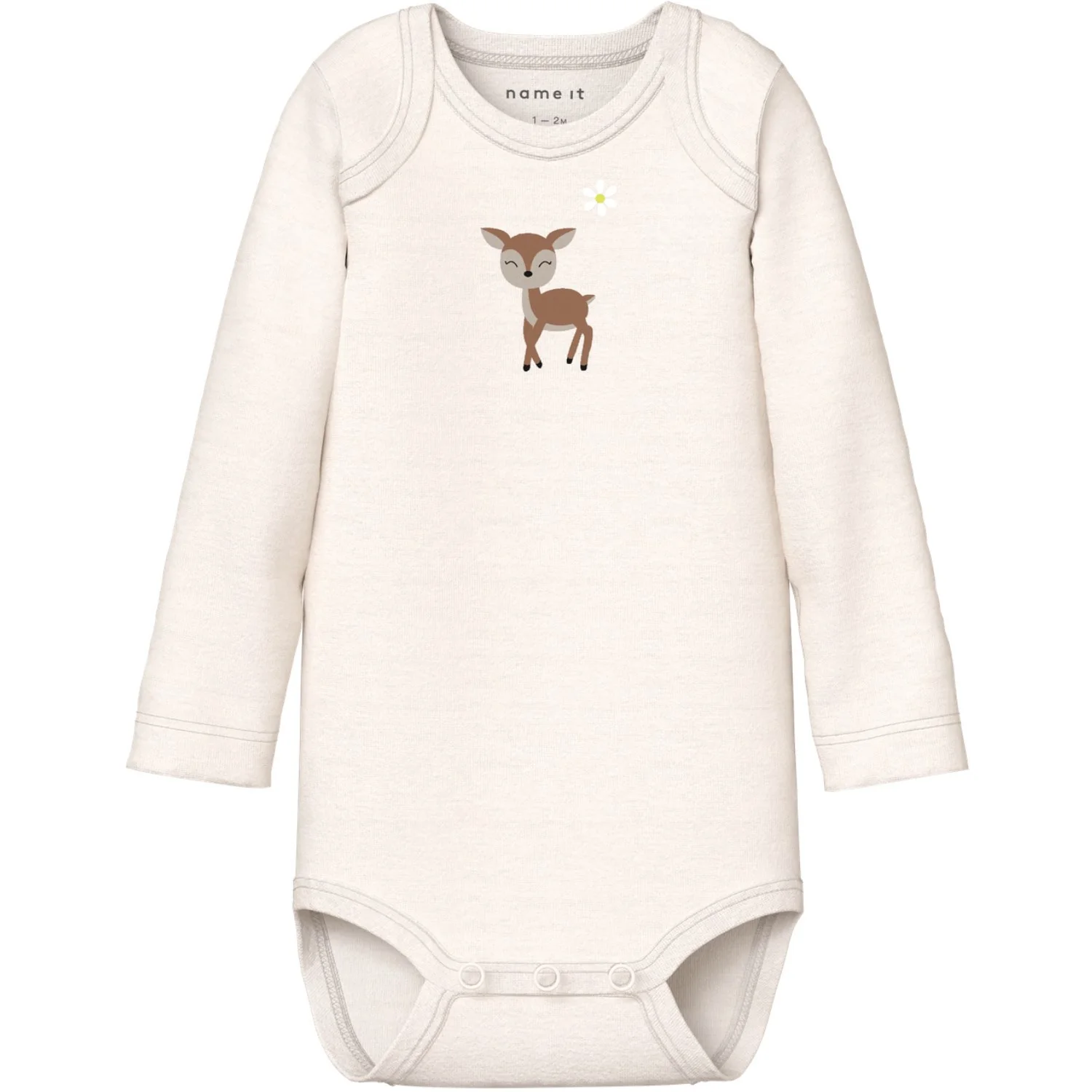 Name It Lilac Marble Nbfbody 3P Ls Lilac Marble Deer Noos - Image 4